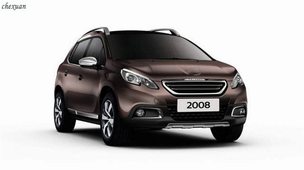 CSCSNL 1 пара светодиодный DRL дневные ходовые огни для peugeot 2008 Дневной светильник, противотуманный светильник, налобный фонарь