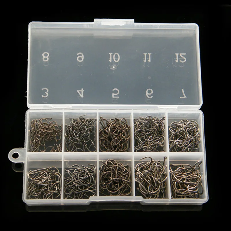 500 шт./коркор. высококачественный рыболовный крючок для ловли нахлыстом