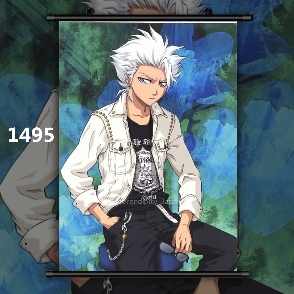 Bleach Hitsugaya Toushirou Аниме Манга настенный плакат прокрутки - Цвет: 1495