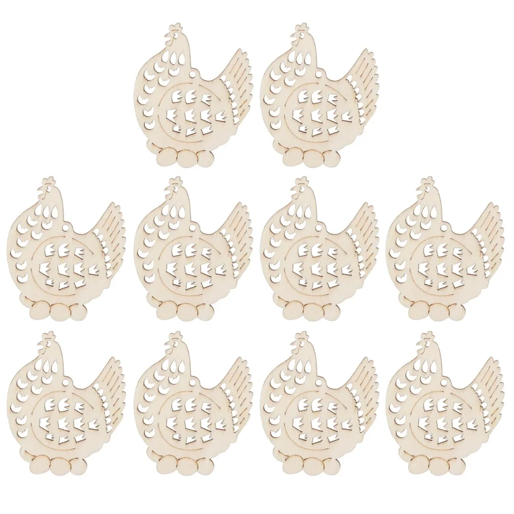 10 шт. Merry дерево дверь деревянного шкафчика висящего на Снежинка украшения для