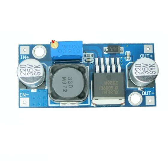 XL6009 1 шт Высокое качество 3A Регулируемый DCDC LM2596 LM2596S вход 4 V-35 V Выход 1,23 V-30 В постоянного тока dc понижающий Питание Регулятор модуль - Цвет: XL6009