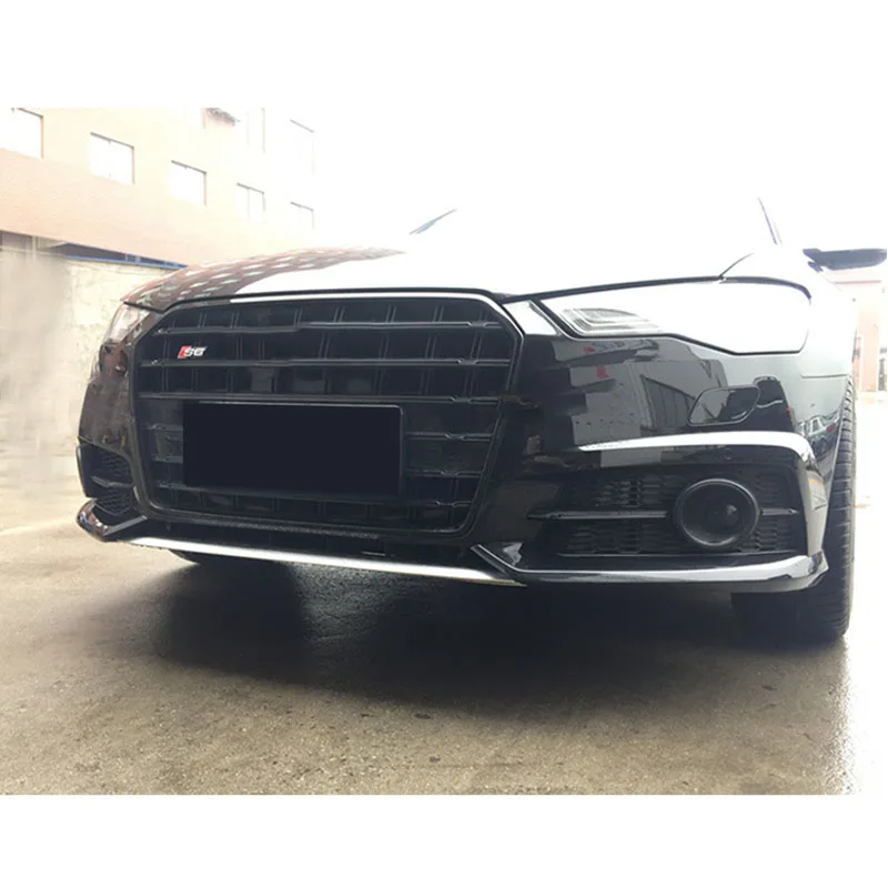 A6 paino краска черная сетка противотуманная фара решетка Защитные чехлы для Audi C7