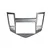 silver 2 Din стерео панель для Chevrolet Cruze 2013- радио Fascias Dash монтажный комплект DVD рамка CD рамка Установка приборной панели - Название цвета: silver