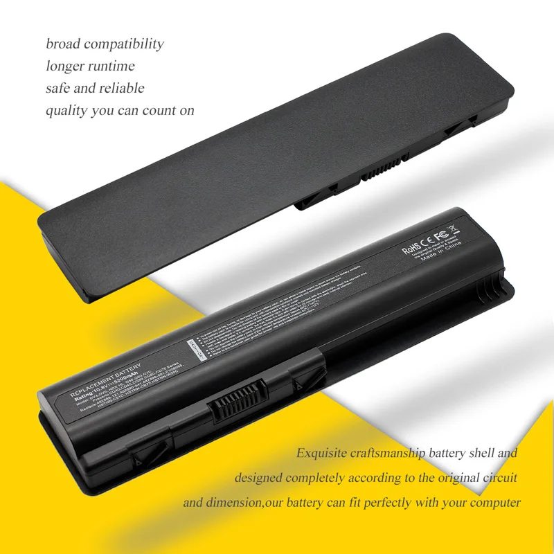YHR 5200 мАч ноутбука Батарея для hp Pavilion DV4 DV5 DV6 DV6T G50 G61 Compaq Presario CQ40 CQ41 CQ45 CQ50 CQ60 CQ61 CQ70