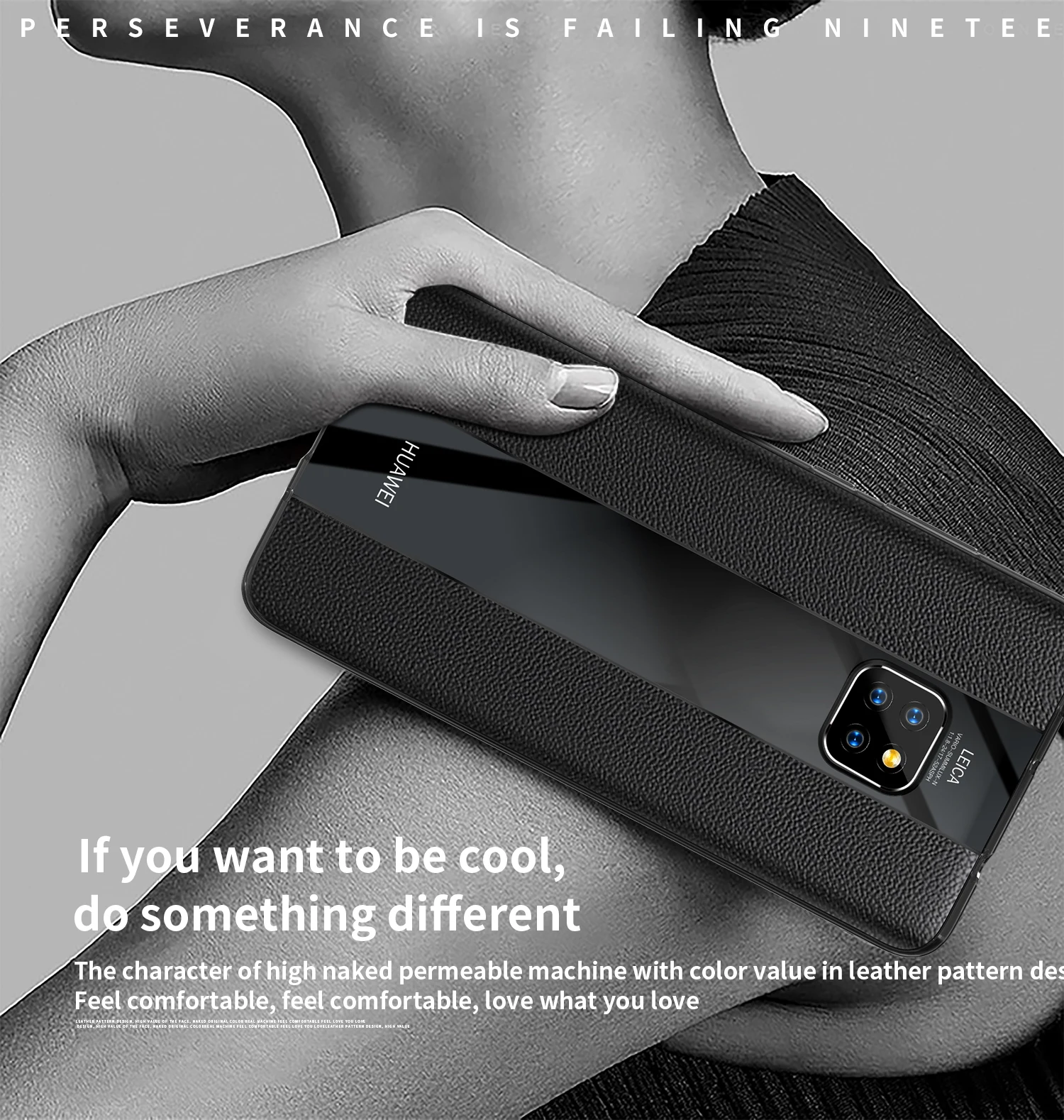 Чехол Porsche Design для телефона Huawei Mate 20 HD мягкий чехол из ТПУ и кожи прозрачный
