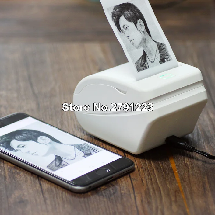 Принтеры новые тепловые штрих кодов Wi Fi беспроводной дистанционный принтер