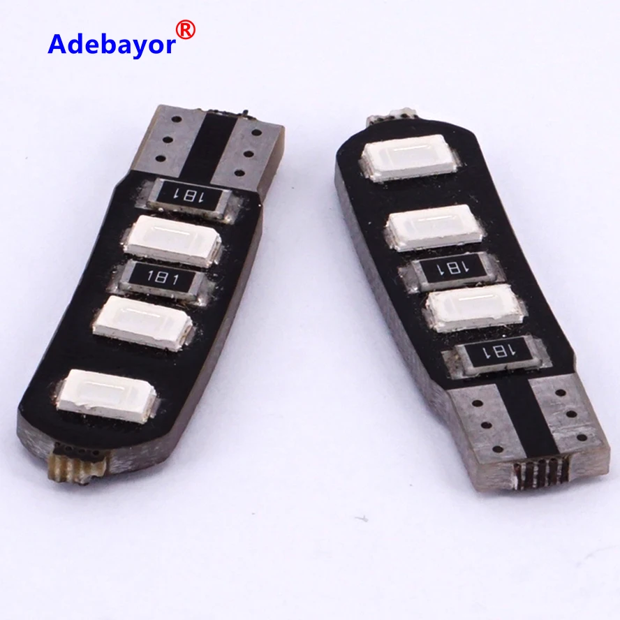 Светодиодные лампы canbus 10 светодиодный T10 W5W 194 5630 6 яркие светодиодные для