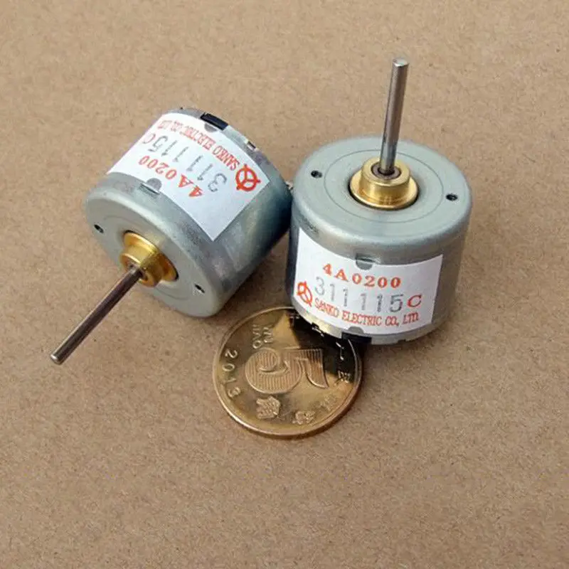 Латунь плеча вала 24 мм Круглый Micro 310 двигатель постоянного тока RF-310CA длинные