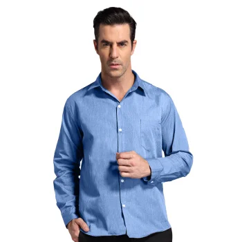 Рубашка из серебристого волокна с защитой от излучения Металлическое волокно