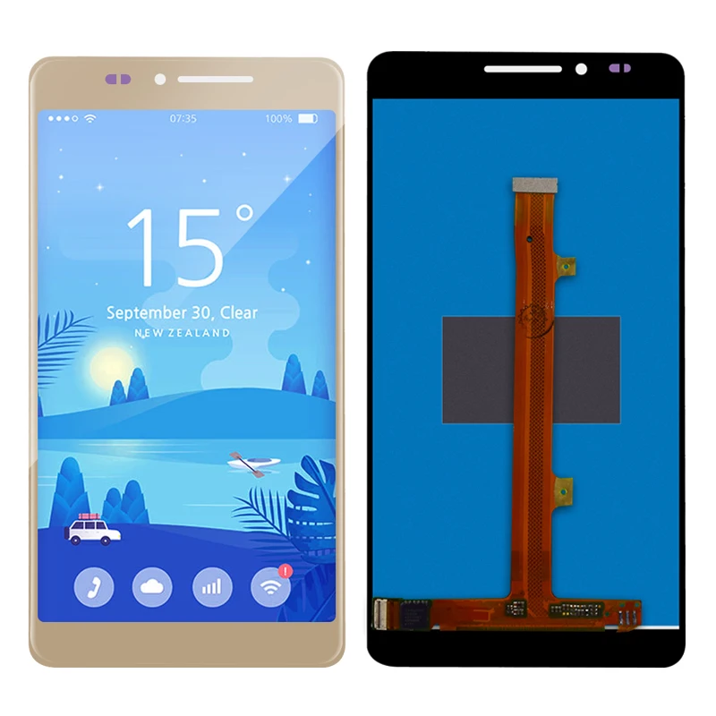 Для Huawei Mate 7 MT7 TL10 TL00 UL00 MT ЖК дисплей панель + сенсорный экран дигитайзер стекло в