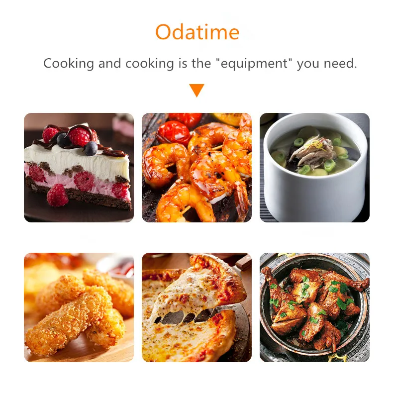 Odatime пищевой термометр из нержавеющей стали для мяса, барбекю, для приготовления пищи, еды, зонд, кухонные инструменты для быстрого восстановления температуры