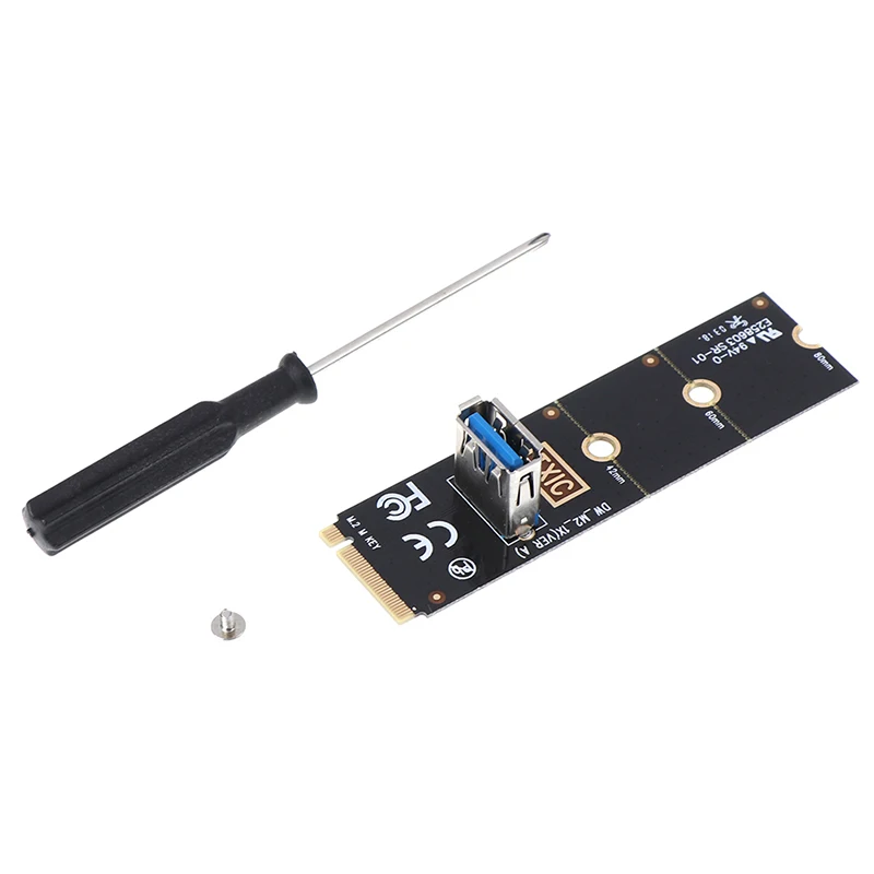 1 комплект NGFF M.2 к USB 3 0 адаптер для переходных карт PCI-E 1x 16x |