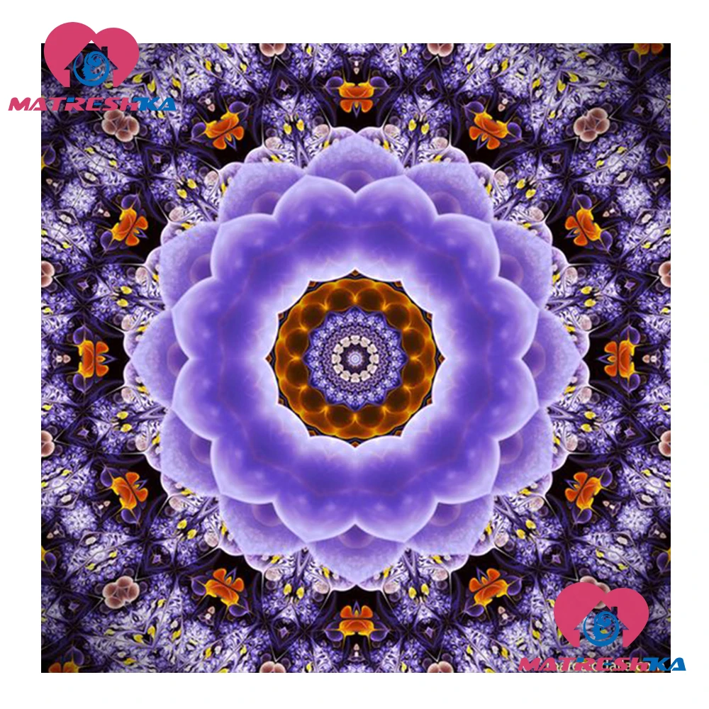 DIY фотографии Стразы картина из мозаики и бриллиантов алмазная живопись Мандала