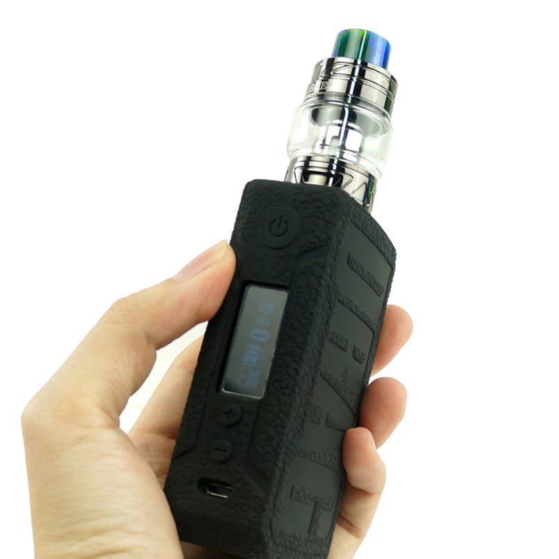 2 шт силиконовый чехол для Voopoo Drag 2 177W TC Mod Kit электронная сигарета силиконовый чехол гелевый Чехол