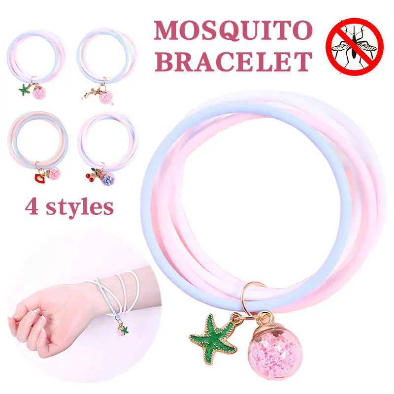 Fashion Silica Gel Scent Repellent Bracelets Red Lip Starfish Bracelet Bangle For Women Jewelry Gifts | Украшения и аксессуары