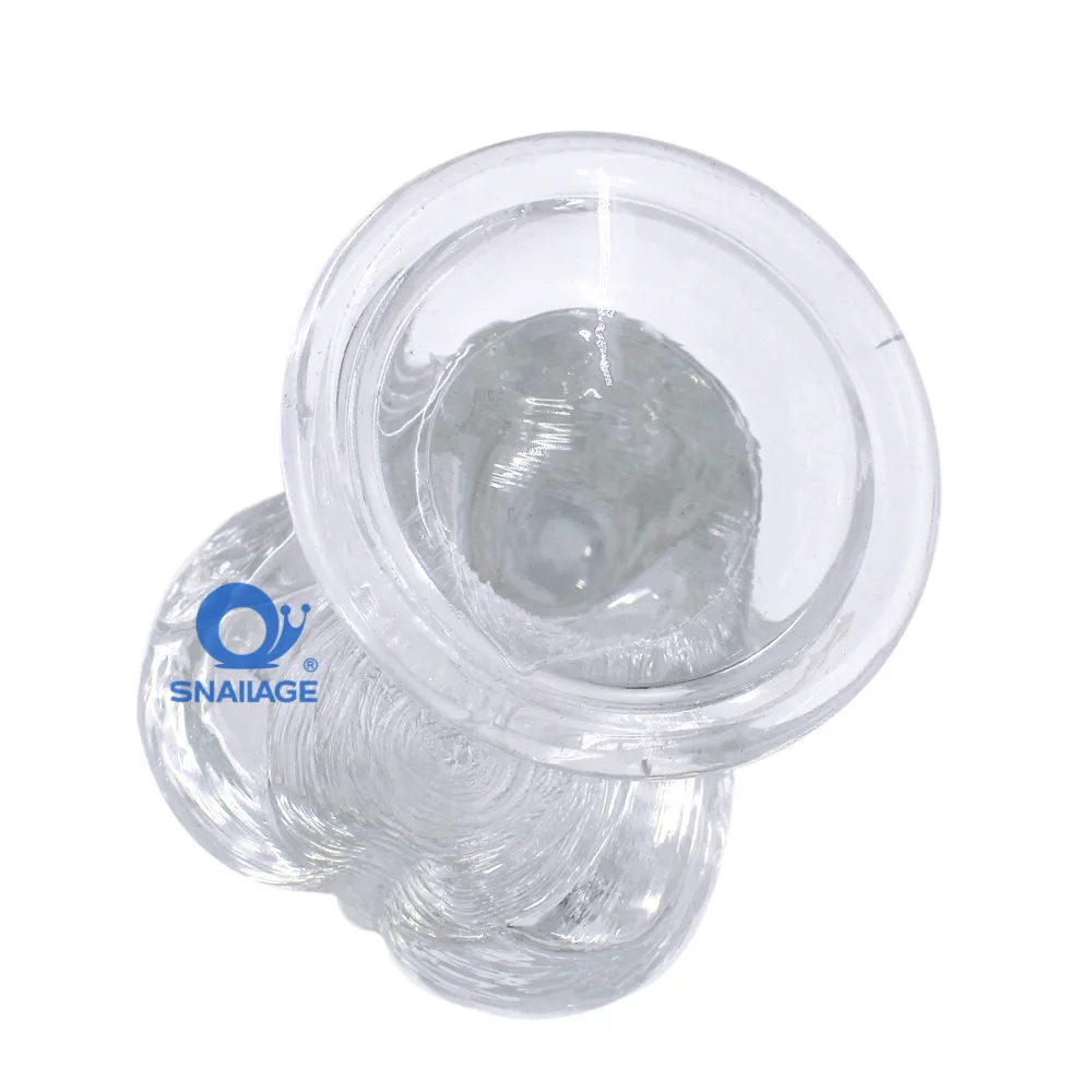 Прозрачный Хрустальный пенис силиконовый фаллоимитатор для точки G женщин
