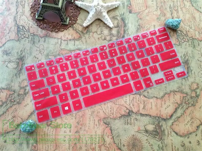 Силиконовый чехол для клавиатуры ноутбука Dell Inspiron 14 3446 3447 3442 5442 14C 14CR 3000 серии