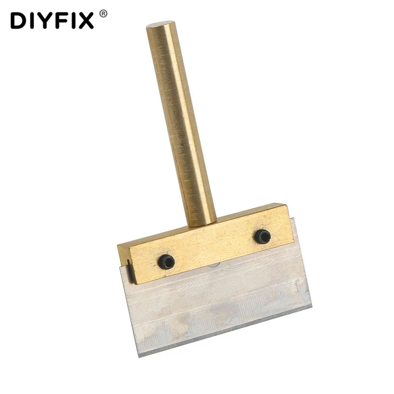 Инструмент для очистки клея DIYFIX UV 60 Вт T наконечник паяльника с лезвием Удаляет