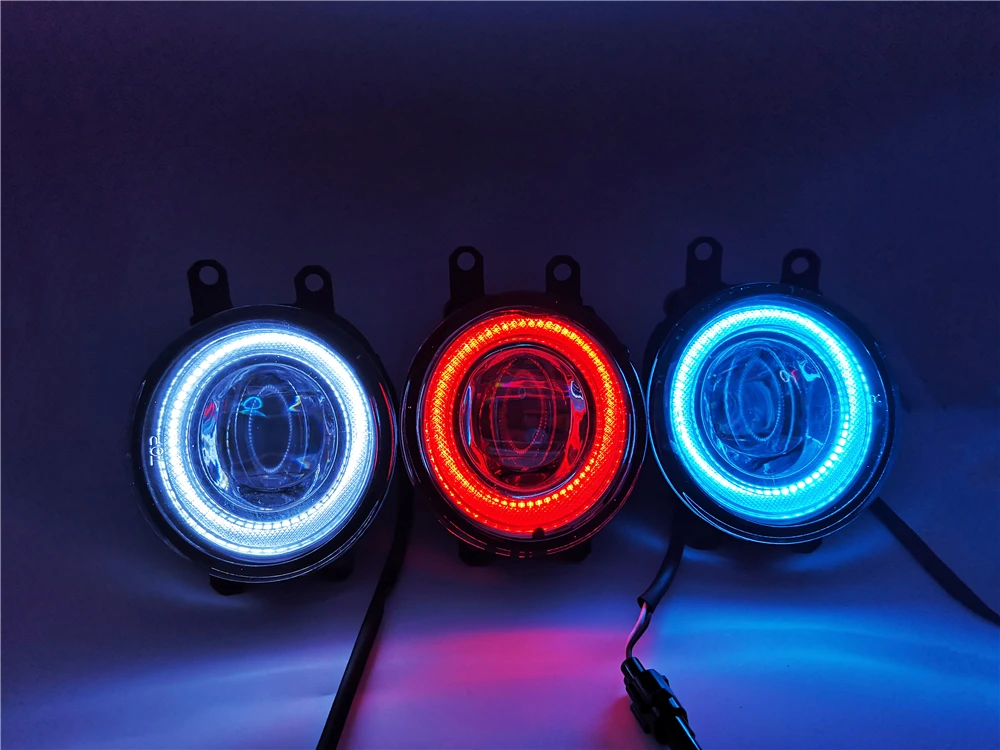 CSCSNL 1 Set/pair 12V автомобильный светодиодный Ангельские глазки DRL Противотуманные