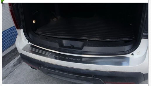 

Stainless steel Rear bumper Protector Scuff Plate Guards sill for ford explorer 2011-2014