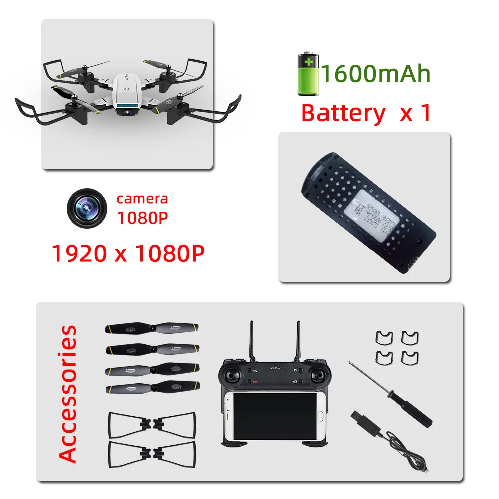 1080P white 1B SG700 SG700D Дроны с камерой hd мини Дрон rc вертолет 4k Дрон игрушки Квадрокоптер Профессиональный Дрон com камера Квадрокоптер - Цвет: 1080P white 1B