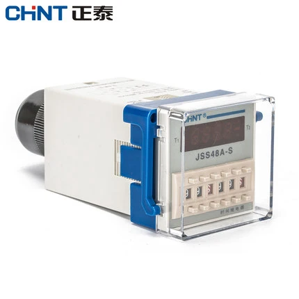 

CHNT JSS48A JSS48A-S JSS48A-2Z 8Pin On Power Delay Digital Time Relay Timer Pause Reset CHINT
