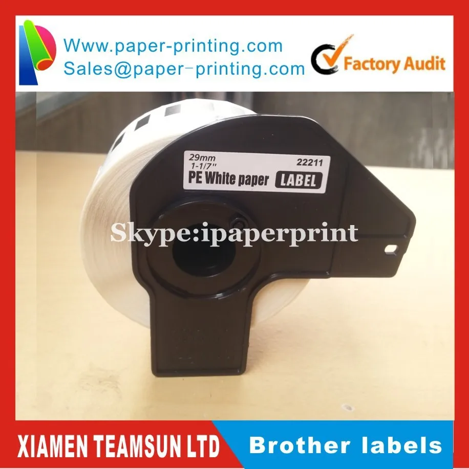 1x рулон совместимый с brother Φ dk 22211 dk22211 непрерывные этикетки 29 мм x 15 24 м|brother label|label