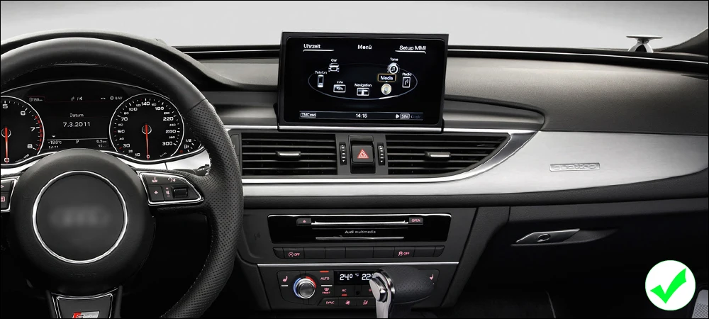 HD экран стерео Android 7,0 up Автомобильный gps навигационная карта для Audi A6 4G 2012~ MMI стиль мультимедийный плеер Автомобильный wifi