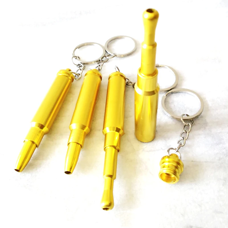 Металлические трубки в форме пули Smok портативная креативная курительная трубка