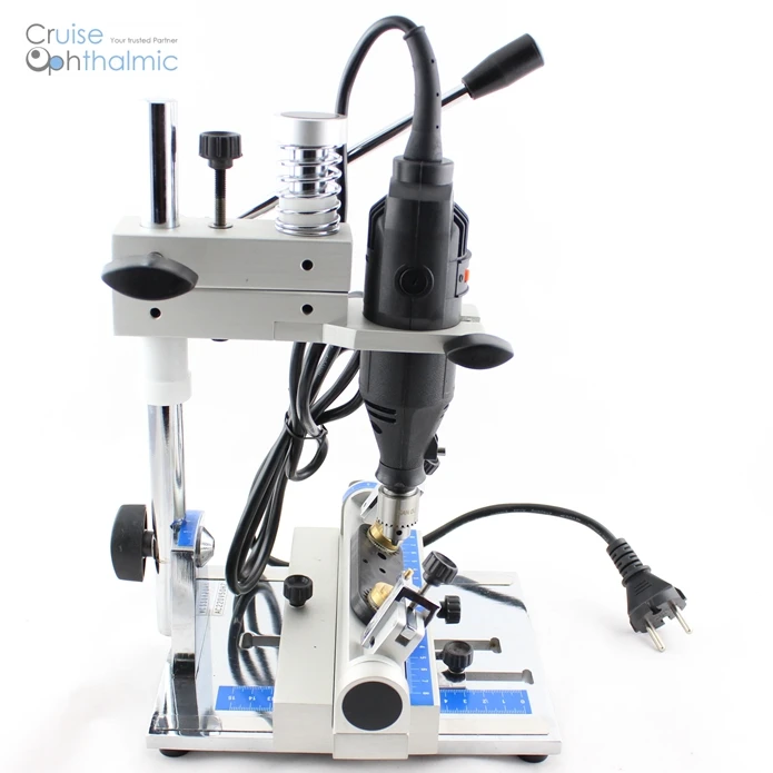 Многофункциональный бурильщик для очков без оправы 105B 110V оптическое