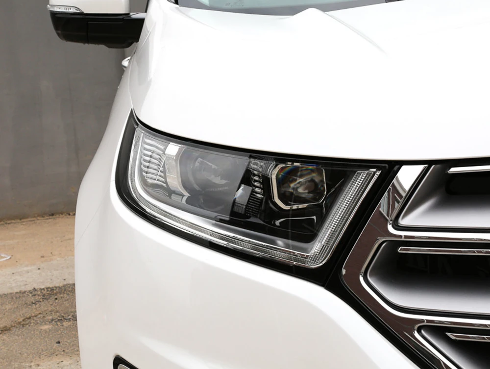 Для Ford Edge фары автомобиля прозрачные линзы прозрачный авто фар в виде ракушки крышка