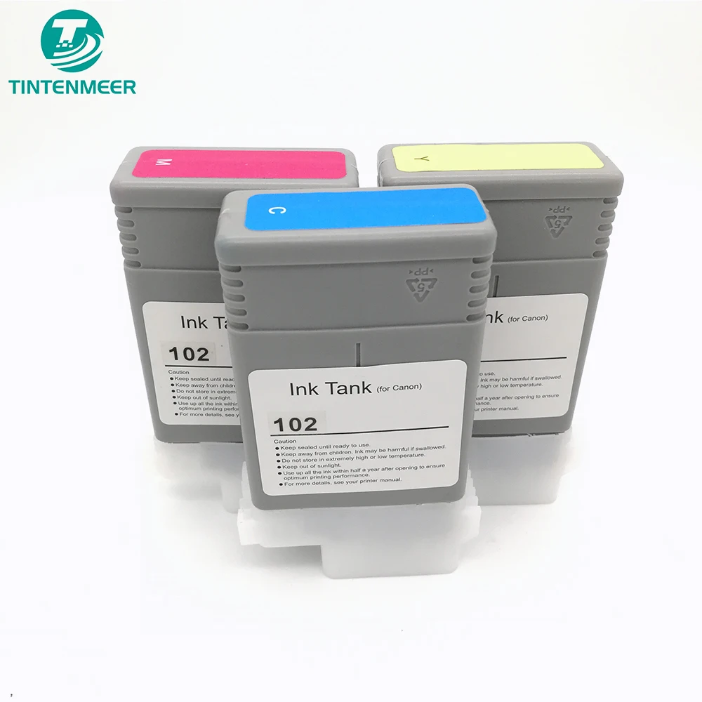 Чернильный картридж TINTENMEER PFI-102 pfi 102 полный комплект совместимый для canon iPF500 iPF510