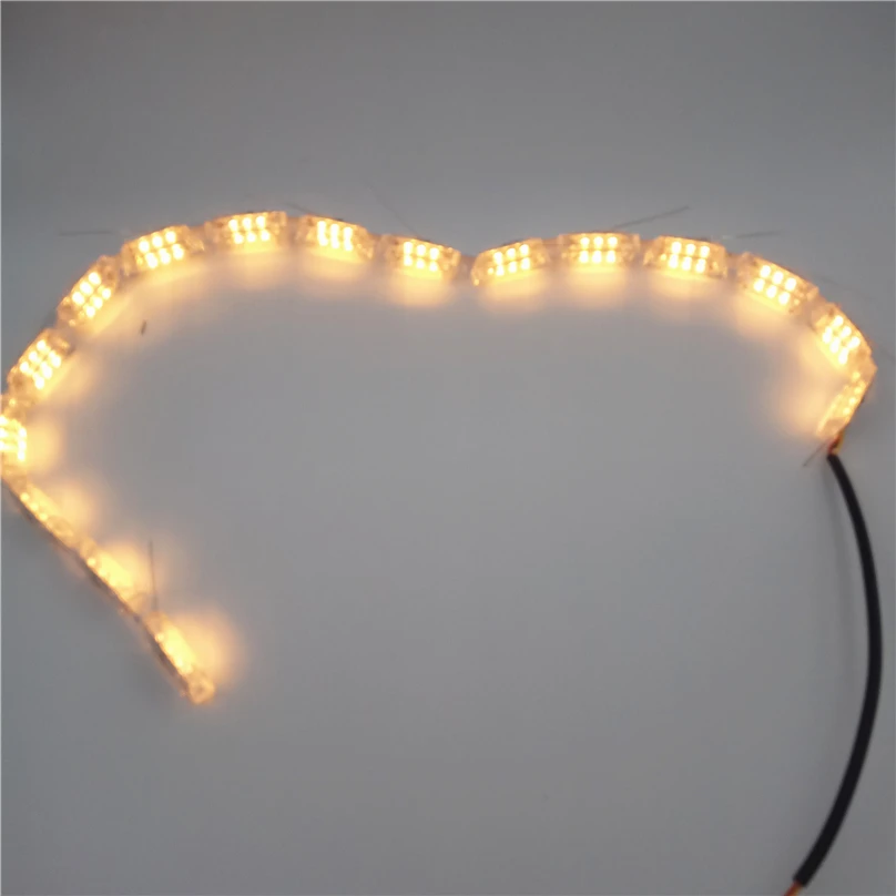 Автомобильная проблесковая гибкие горки светодиодный Knight Rider полосы светильник