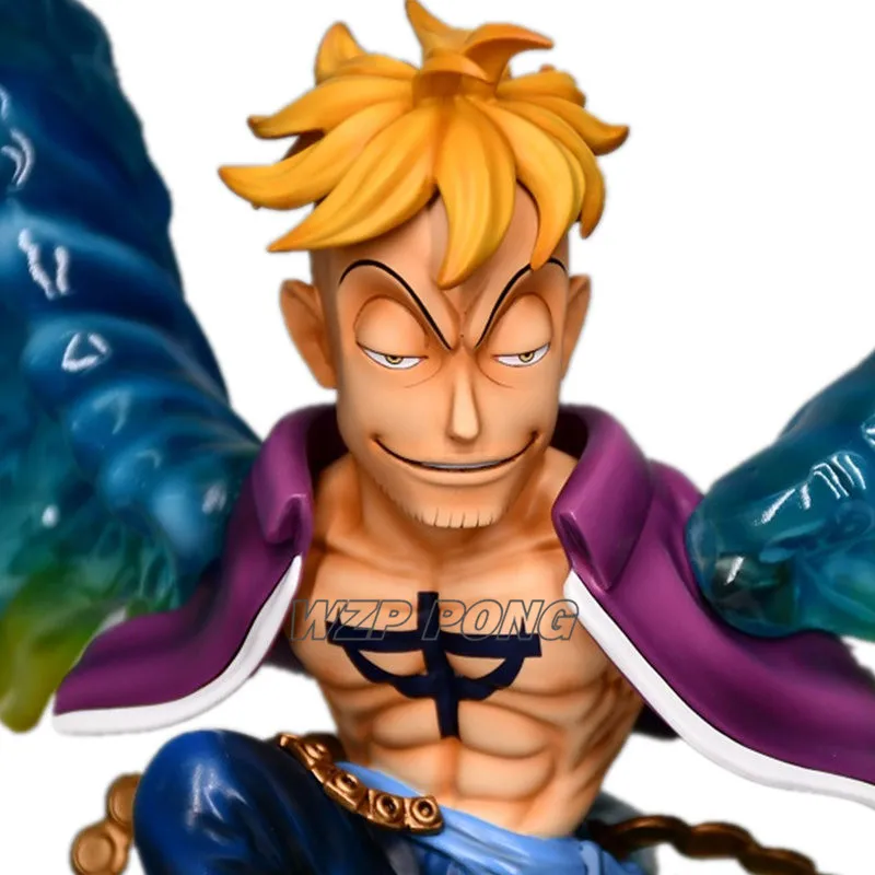 30 センチメートルワンピースマルコ立位像樹脂決戦 Ver フェニックスアクションフィギュアモデルコレクションギフトおもちゃ 30 Off