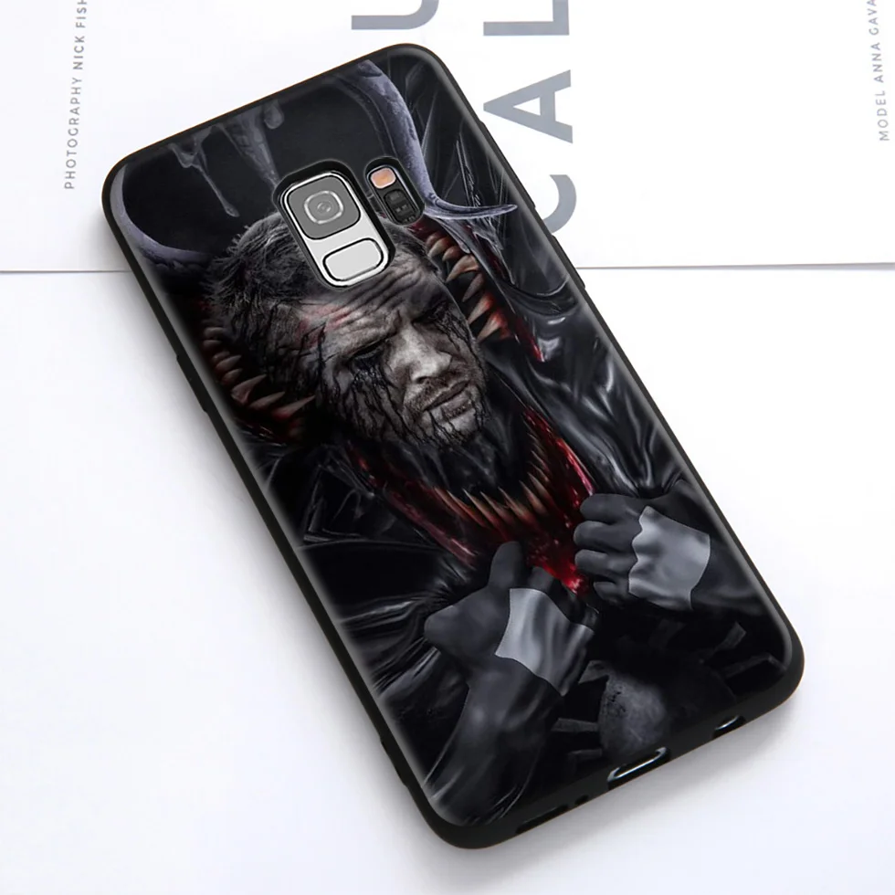 Мягкий чехол WEBBEDEPP Mavel Venom для Samsung Galaxy S10 S10e S9 S8 Plus S7 S6 Edge &amp J6 2018 Note 10 9 8 |