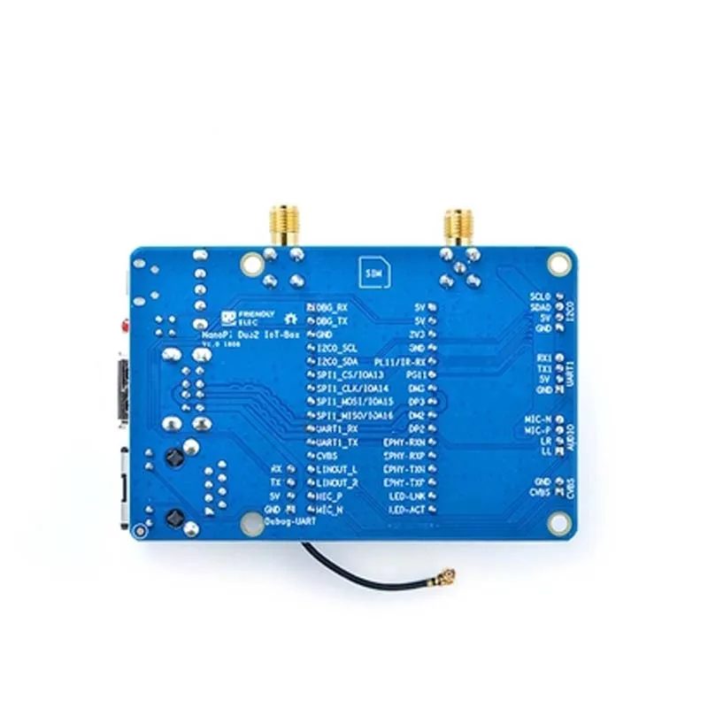 Nanopi Duo2 Расширенная задняя плата IoT Интернет вещей GSM/GPRS + WiFi двойная