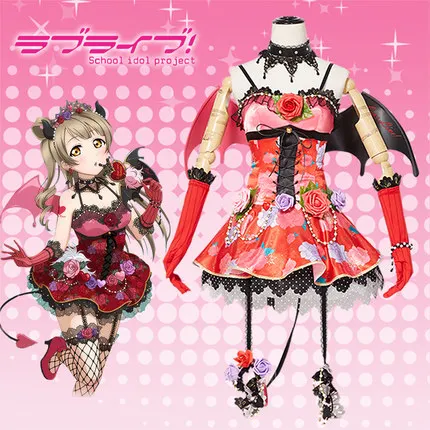 2018 аниме Love Live! Обувь в стиле Живая Любовь Kotori дьявол Вер потому что платье