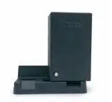 LPSECURITY водонепроницаемый распашные ворота Электрический замок Засов для распашных ворот открывалка/внешний удар для распашных ворот замок черный - Цвет: inward swing right