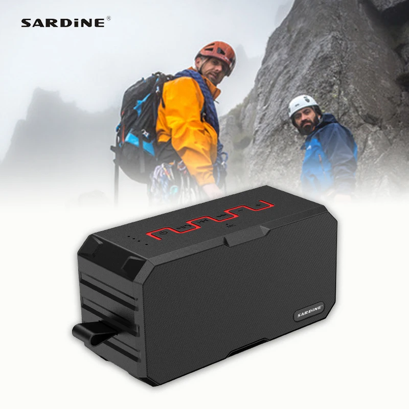 Sardine F5 Wireless Bluetooth Speakers Portable Outdoor Waterproof Music Player Soundbar Subwoofer with Power Bank Function |