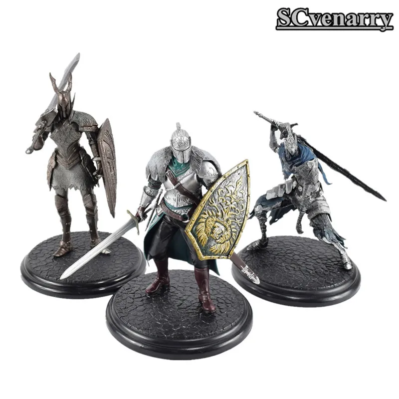 Dark Souls 2 воин черный рыцарь Большой Меч Щит Faraam и Арториас в Abysswalker ПВХ Рисунок