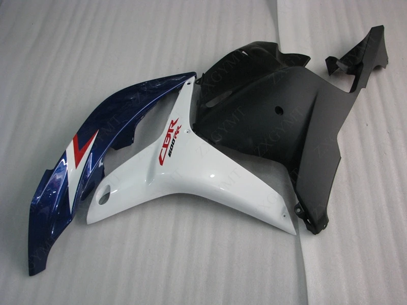 Обтекатель для мотоцикла CBR 600 RR 2009 - 2012 Красный Синий Белый Кузов CBR600 Набор всего