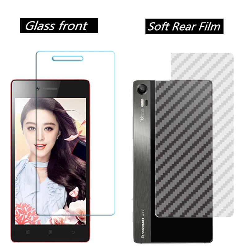 Мягкая задняя пленка + закаленное стекло Защитная для Lenovo VIBE Shot Z90 | Мобильные