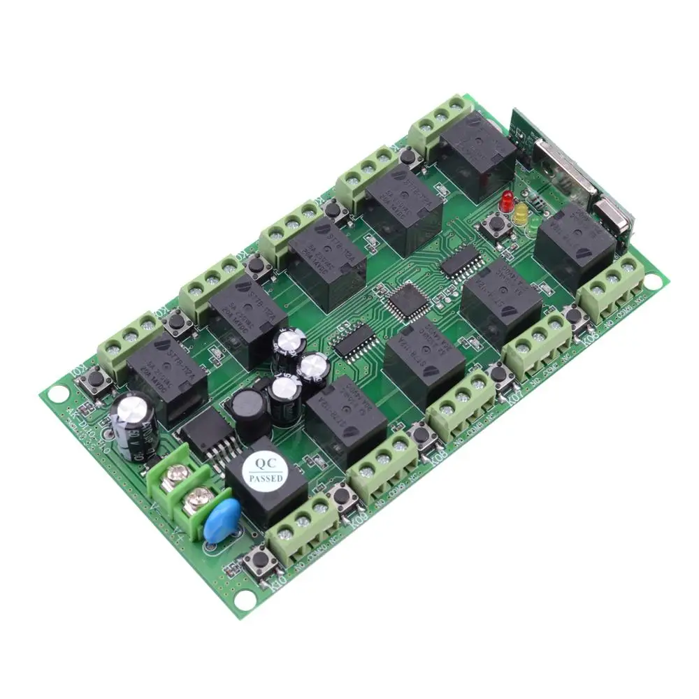 DC 12V 10CH каналы независимая RF Беспроводная лампа передатчик + приемник 315/433.92 MHZ |