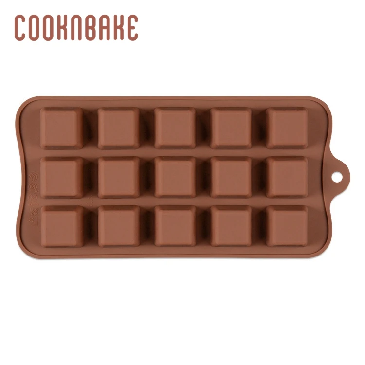 Силиконовая форма COOKNBAKE для шоколадных конфет квадратная торта силиконовая