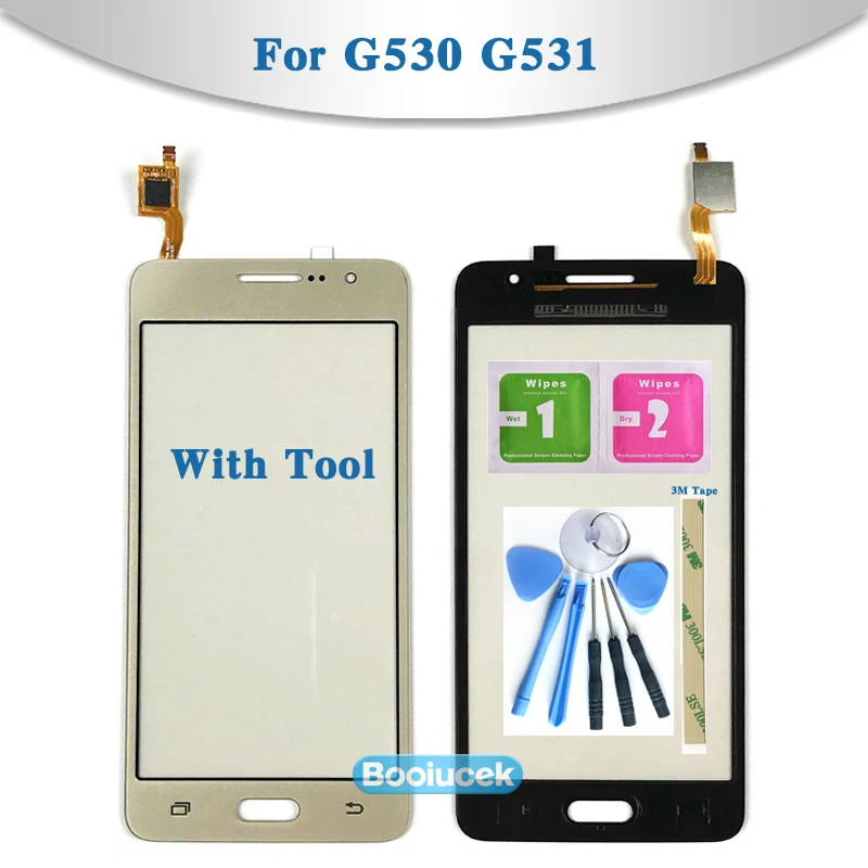 Сенсорный экран для Samsung Galaxy Grand Prime Duos G530 G530H G530F G5308 G531 G531H G531F | Мобильные телефоны и