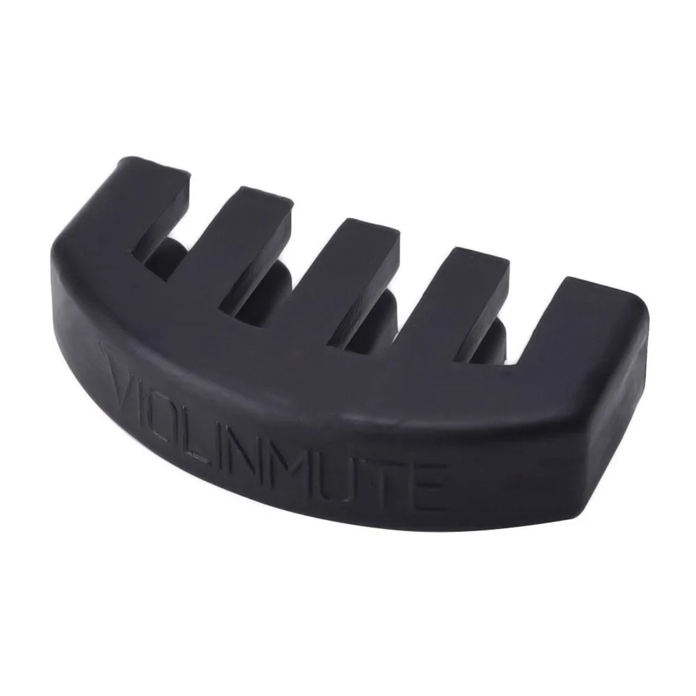 

Rubber Violin Mute Silencer for 4/4 3/4 1/2 Violino Practice Accessories