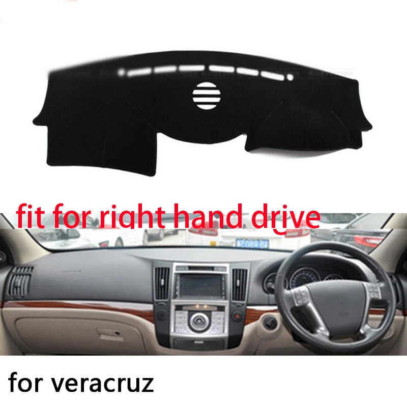 

Для Hyundai Veracruz ix55 2006-2015 правый и левый руль, чехлы на приборную панель автомобиля, коврик, подушка, коврики, аксессуары