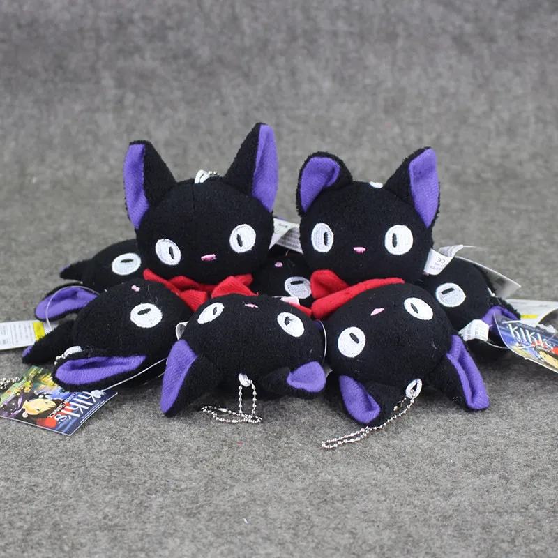 KiKis СЛУЖБА ДОСТАВКИ JIJI CAT плюшевые игрушки чучело кукла брелок Подвеска 9 см