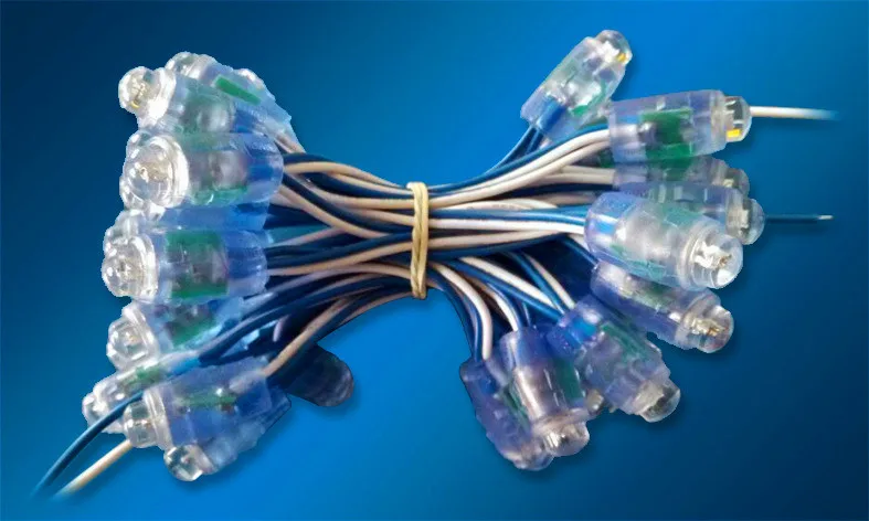 12 мм диаметр светодиодных одноцветных узлов узел сквозного отверстия DC5V