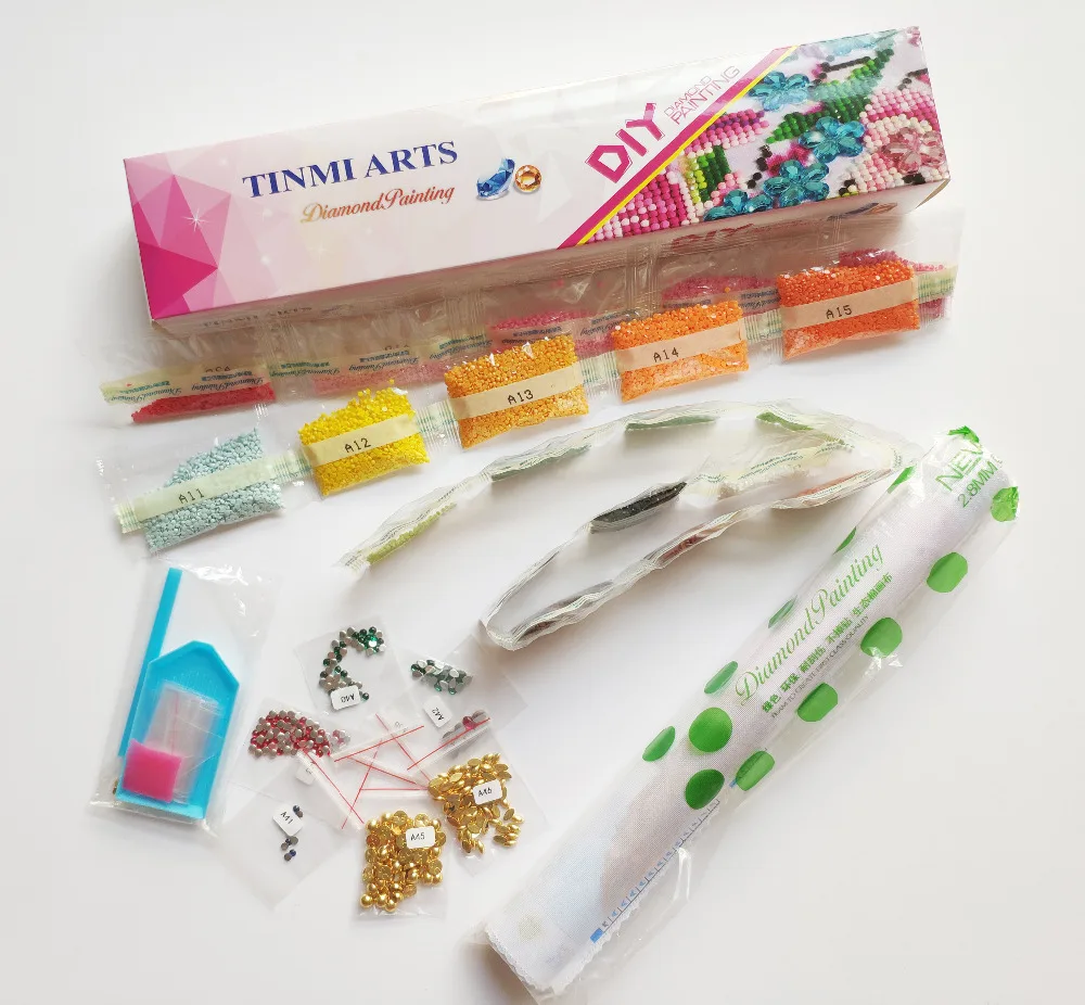 5D Сделай Сам Алмазная Картины крестом животных Наборы белый тигр вышивка мозаика